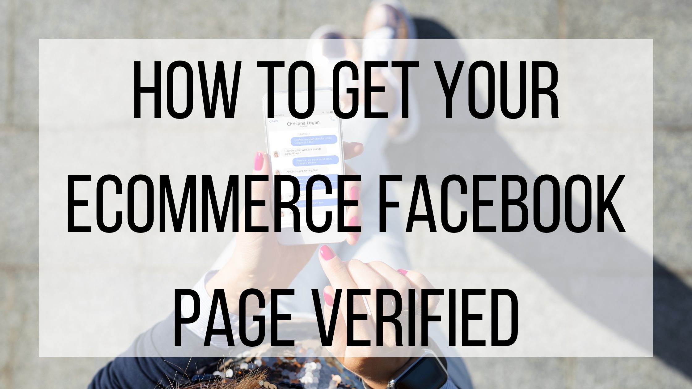 How to Get Your Facebook Page or Account Verified
