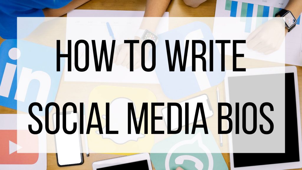 How To Write Social Media Bios BMT Micro Blog